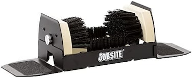 JOB SITE Jobsite Boot Scrubber - Outdoor Shoe Scraper Cleaner Brush - Extra Wide