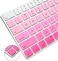 ProElife Ultra Thin Silicone Keyboard Protector Cover Skin for Apple iMac Magic KeyboardMagic Keyboard 2 U.S Layout (MLA22L/A-A1644, 2015 2016 Released(Without Numeric Keypad(Ombre Pink
