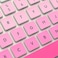 ProElife Ultra Thin Silicone Keyboard Protector Cover Skin for Apple iMac Magic KeyboardMagic Keyboard 2 U.S Layout (MLA22L/A-A1644, 2015 2016 Released(Without Numeric Keypad(Ombre Pink