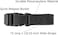Harrier Hardware 72-inch Utility Strap with Quick-Release Buckle, Black, 6-Pack