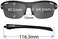 Tifosi Unisex Intense Single Lens Sunglasses (pack of 1