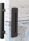 EaseLife 12" Sliding Barn Door Handles and Pulls,Double Sided Hardware Set,Heavy Duty,Square,Rustic,Matte Black Powder Coated Finish,Easy Install