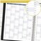 Poluma 2025 Weekly Appointment Book - Appointment Book 2025, Jan 2025 - Dec 2025, Daily/Hourly Planner with Tabs, 15 Minutes, 8.26" x 10.7", Wirebound - Black