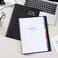 Poluma 2025 Weekly Appointment Book - Appointment Book 2025, Jan 2025 - Dec 2025, Daily/Hourly Planner with Tabs, 15 Minutes, 8.26" x 10.7", Wirebound - Black