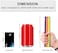 xnicx 47pcs Hair Flexi-Rods Curlers Flexible Rods Set Girls Women Ladies Kids No Heat Hair Rollers Soft Foam Twist-Flex Rods for Short, Medium, Short Hair Curls