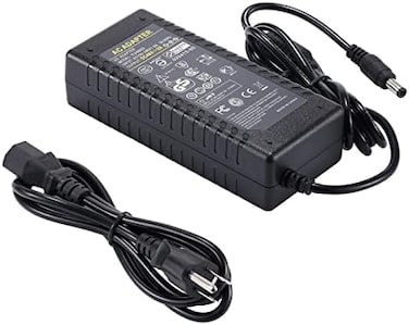 محول طاقة COOLM 48V 2A - تيار متردد 100-240 فولت، تيار مستمر 48V2A، خرج طاقة 96 واط، واجهة محول طاقة 5.5 × 2.5 مم لمفتاح PoE/حاقن PoE