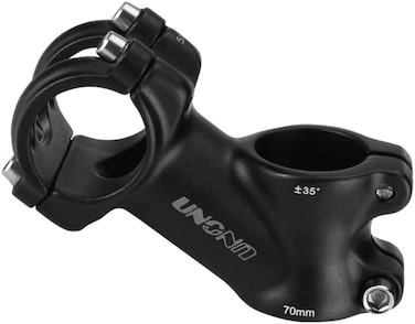 FOMTOR 31.8 Stem 35 Degree 70mm 90mm 110mm Bike Handlebar Stem Riser MTB Stem for Mountain Bike, Road Bike, BMX,Track Bike