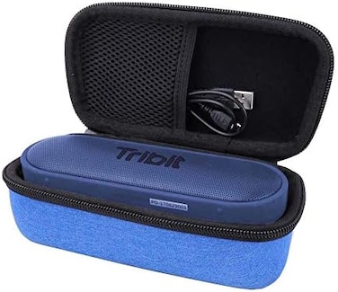 حقيبة صلبة من Aenllosi لسماعة Tribit XSound Go المحمولة بتقنية البلوتوث (أزرق)