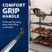 Velette 16.5" Long Shoe Horn Long Shoe Handle for Boots, 7.5" Travel Shoe Helper, Shoe Horns for Seniors, Men, Women