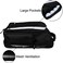 Murray Sporting Goods Stripe Golf Shoe Bag - Zippered Golf Shoe Carrier with Mesh Ventilation - Side Pockets for Golf Accessories