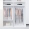 Univivi Garment Bag 60 inch Suit Bag for Storage(Set of 6,Washable Clear Lightweight Garment Bags for Long Dress Dance Costumes Suits Gowns Coats