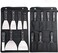 QEES 7 PCS Drywall Tools,Putty Knife,Paint Scraper Tool With Storage Bag,Stainless Steel Putty Knife Set,Drywall Scraper Spackle Taping Knife For Spreading Drywall Spackle Mud, Taping,Repairing wall