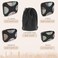 Shacke 5 Set Packing Cubes for Travel Lightweight Luggage Organizer (Black