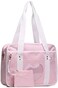 SteamedBun Ita Bag Heart Japanese Bags Large Shoulder Purse Anime Satchels for Cosplay, Pink