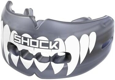 Shock Doctor Double Braces Mouth Guard. Upper and Lower Teeth Protection. Mouthguard No Boil/Instant Fit. For Youth, Teenager, Kids and Adults. Mouth Piece OSFA