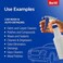 Bar5F Plastic Spray Bottles, Leak Proof, Empty 16 oz. Value Pack of 2 for Chemical and Cleaning Solutions, Adjustable Head Sprayer Fine to Stream