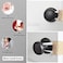 PONY DANCE Door Latch Covers/Cushion/Silencers/Door Jammer 10x5 cm Beige PDUSDLCOVER3-C14