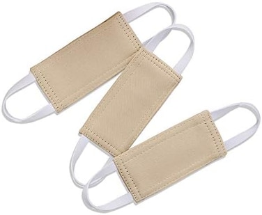 PONY DANCE Door Latch Covers/Cushion/Silencers/Door Jammer 10x5 cm Beige PDUSDLCOVER3-C14