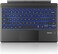 TOMSENN Surface Pro Type Cover, Portable Wireless Bluetooth Keyboard with Touchpad, 7-Color LED Backlit and Built-in Rechargeable Battery (LED Backlit