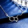 FANZE Women's Serotonin Happiness Neurotransmitter Chemistry Science Molecule Pendant Necklace Science Jewelry For Women Nurse Ideal Necklaces For Teacher Professor Chemistry Grad Science Lovers