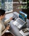 AICHESON Laptop Cooling Pad 5 Fans Up to 17.3 Inch Heavy Notebook Cooler, Blue LED Lights, 2 USB Ports, S035