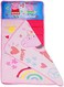 Peppa Pig I'm Just So Happy Toddler Nap-Mat - Includes Pillow and Fleece Blanket &ndash; Great for Girls or Boys Napping during Daycare or Preschool - Fits Toddlers