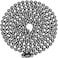 TI-EDC Pure Titanium Bead Ball Chain Necklace, Jewelry Chain Adjustable with Gift Package for Men and Women