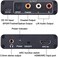 محول Tendak HDMI ARC، ومستخرج صوت Tendak ARC مع محول صوت ستيريو رقمي بصري TOSLINK SPDIF/محوري وتناظري 3.5 مم يمين/يسار لمكبرات صوت HDTV