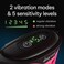 DogRook Rechargeable Dog Bark CollarSmart Collar for Dog TrainingNo ShockBeepVibrationNo Bark Collar for DogsAnti Bark Collar for Large Dog, Medium Dog, Small Dog12-110 lbs