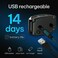 DogRook Rechargeable Dog Bark CollarSmart Collar for Dog TrainingNo ShockBeepVibrationNo Bark Collar for DogsAnti Bark Collar for Large Dog, Medium Dog, Small Dog12-110 lbs