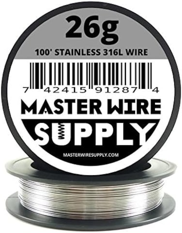 Master Wire Supply Stainless Steel 316L - 30m - 26 Gauge