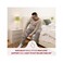KARM Plus Size 4XL Knee Support for Obese People - Extra Large Knee Support for Big Legs 5XL 6XL Thighs - Adjustable Knee Brace Plus Size for Arthritis Pain, Meniscus Tear, Women, Men (Size 3 Gray