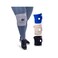 KARM Plus Size 4XL Knee Support for Obese People - Extra Large Knee Support for Big Legs 5XL 6XL Thighs - Adjustable Knee Brace Plus Size for Arthritis Pain, Meniscus Tear, Women, Men (Size 3 Gray