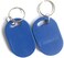 YARONGTECH Dual Frequency RFID Key Fob 125Khz EM4100 and 13.56Mhz chip (Pack of 10(Blue