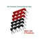MILAPEAK Terminal Blocks - 12pcs (6 Sets4 Positions Dual Row 600V 25A Screw Terminal Strip Blocks with Cover, Pre-Insulated 400V 25A 4 Positions Barrier Strip BlackRed