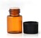 Enslz (2ml- Mini Essential Oil Bottles Empty Sample bottle 1ml(1/4 dram2ml (5/8 dramAmber Glass Bottle with Orifice Reducer and cap, With 2 Free Transfer Eye droppers(50 Pcs(2ml
