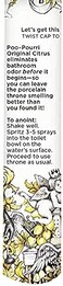 Poo-Pourri Before-You-go Toilet Spray.34 Fl Oz, Original Citrus, 3
