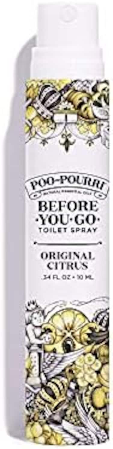 Poo-Pourri Before-You-go Toilet Spray.34 Fl Oz, Original Citrus, 3