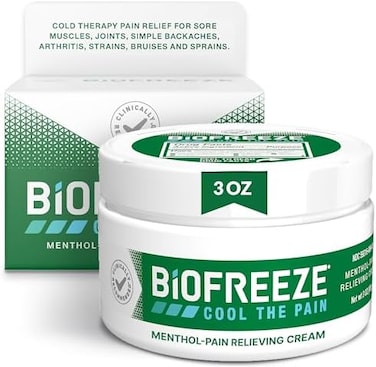 Biofreeze Pain Relief Cream, 3 oz. Jar