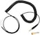 Zerone Coiled Audio Cable for Beyerdynamic DT 770/770PRO/990/990PRO Headphones, Coiled Headphone Cable 3.5MM Audio Cable Replacement for Earphones with 6.5MM Plug