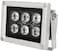 EVERSECU Infrared Illuminator, 850nm 6 LEDs 130 Feet 45 Degree Wide Angle IR Illuminator for Night Vision,Waterproof LED Infrared Light for CCTV Camera, Security Camera ?