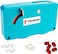FiberShack FiberShack - FTTH Fiber Optic Cleaning Box - Single and Multi Mode Optical Connectors - 500use Fiber Tape.