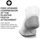 Feetures Plantar Fasciitis Relief Sock Ultra Light No Show Tab- Compression Sock for MenWomen