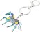 BONSNY Enamel Metal Horse Key chains For Women Girls Gifts Car Purse Animal Pendant Charms