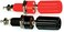 CESS CESS Amplifier Terminal Connector Binding Post Banana Plug Jack Socket Panel/Chassis Mount Connectors - Length:1.8" (4 Pack
