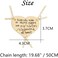 COMAIK SIVITE 3 Pcs Best Friends Forever Engraved Necklace Broken Heart Charm Pendant Set BFF Friendship Necklace (Gold - " We are sisters connected at heart 
