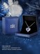 CDE Angel Wings Necklaces for Women, Love Heart Silver Tone/Gold Tone Pendant with Birthstone, Wedding Anniversary，Christmas, Valentine's/Mother's Day or Birthday Jewelry Gifts for Mom Wife Girlfriend
