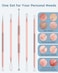 TAYTHI Blackhead Remover Tool, Pimple Popper Tool Kit, Blackhead Extractor Tool for Face, Extractor Tool for Comedone Zit Acne Whitehead Blemish, Stainless Steel Extraction Tools