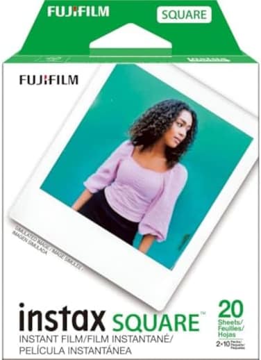 Fujifilm Instax Square Twin Pack Film - 20 Exposures