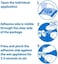 ORVANCE OrthoDots CLEAR (48 Count- Moisture Activated, Silicone Dental Wax Alternative for Pain Caused by Braces. OrthoDots Stick BetterStay on Longer than Orthodontic Wax (48 Count Clear